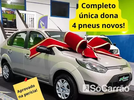 Ford FIESTA SEDAN (PULSE/CLASS/MYCONNECTION) 1.0 8V na cor Prata em Curitiba / PR - 6762808