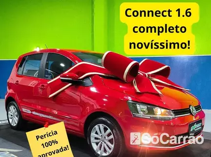 Volkswagen FOX CONNECT 1.6 8V na cor Vermelha em Curitiba / PR - 6804873