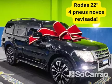 Mitsubishi PAJERO FULL HPE 4X4 3.8 V6 250CV AT na cor Preta em Curitiba / PR - 6834655