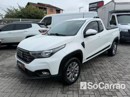 Fiat STRADA PLUS FREEDOM (PACK DESIGN TECH) 1.3 8V FIREFLY na cor Branca em Joinville / SC - 6807402