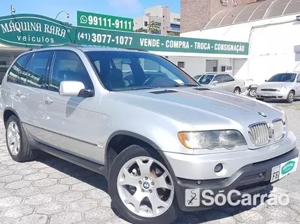 BMW X5 4X4 4.4 V8 na cor Prata em Curitiba / PR - 6188502