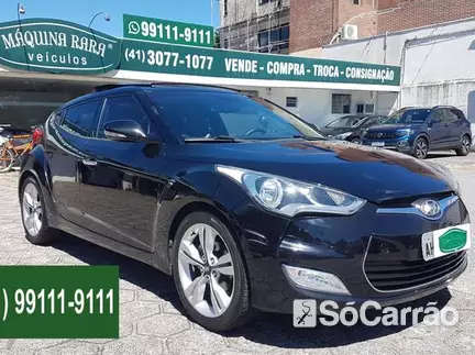 Hyundai VELOSTER 1.6 16V AT na cor Preta em Curitiba / PR - 6412328