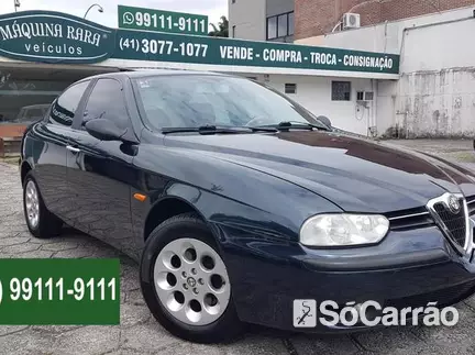 Alfa Romeo 156 TS SPORT 2.0 16V na cor Azul em Curitiba / PR - 6502379