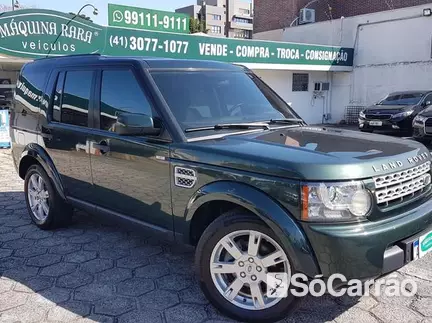 Land Rover DISCOVERY 4 S 4X4 2.7 TDV6 AT na cor Verde em Curitiba / PR - 6587425