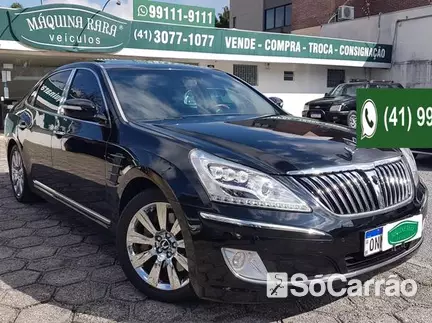 Hyundai EQUUS 4.6 V8 AT na cor Preta em Curitiba / PR - 6710017