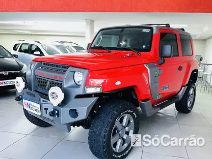 Troller T-4 XLT 4X4 3.2 20V TDCI na cor Vermelha em Curitiba / PR - 6930481