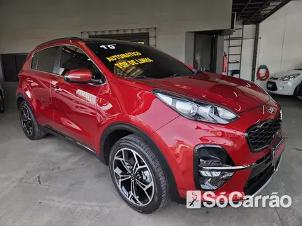 KIA SPORTAGE EX P.264 4X2 2.0 16V AT6 na cor Vermelha no Canoas / RS - 6916951