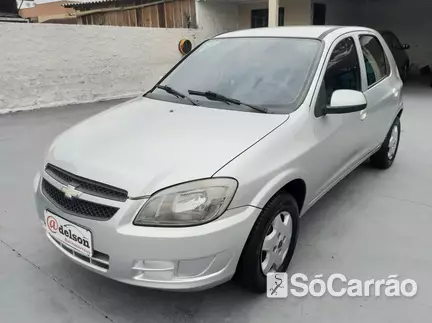 Chevrolet CELTA LT 1.0 VHC-E 8V FLEXPOWER na cor Prata em Araucária / PR - 6259375