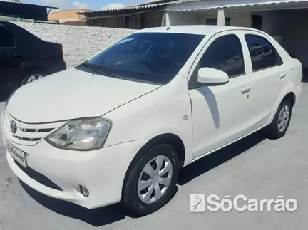 Toyota ETIOS SEDAN X 1.5 16V na cor Branca em Araucária / PR - 6913712