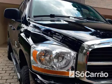 Dodge RAM 2500 SLT QUADCAB 4X4 5.9 TB-IC na cor Preta em Curitiba / PR - 6580964