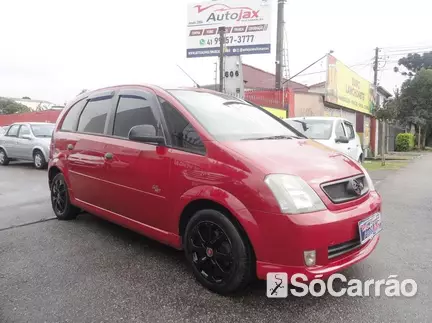 Chevrolet MERIVA SS 1.8 8V FLEXPOWER na cor Vermelha em Curitiba / PR - 6754017