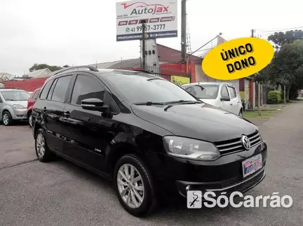 Volkswagen SPACEFOX G2 1.6 8V na cor Preta em Curitiba / PR - 6759383