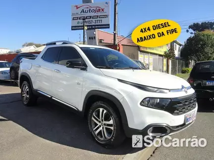 Fiat TORO VOLCANO 4X4 2.0 16V AT9 na cor Branca em Curitiba / PR - 6843761