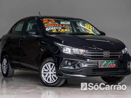 Fiat CRONOS (SAFETY) 1.0 FLEX na cor Preta em Curitiba / PR - 6663183