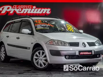 Renault MEGANE GRAND TOUR DYNAMIQUE 1.6 16V HIFLEX na cor Branca em Curitiba / PR - 6750117