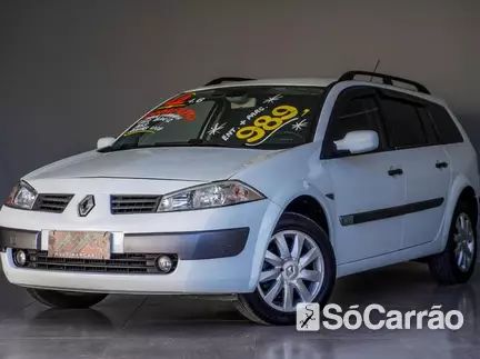 Renault MEGANE GRAND TOUR DYNAMIQUE 1.6 16V HIFLEX na cor Branca em Curitiba / PR - 6750117