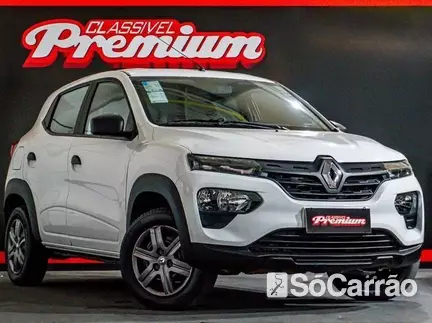 Renault KWID ZEN 1.0 12V na cor Branca em Curitiba / PR - 6924540