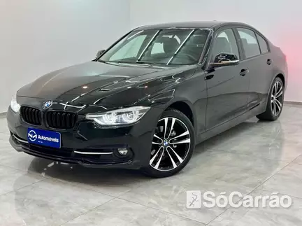 BMW 320I 2.0 16V TB ACTIVEFLEX na cor Preta em Curitiba / PR - 6608092