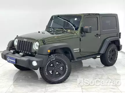 JEEP WRANGLER SPORT 4X4 3.8 V6 na cor Verde em Curitiba / PR - 6811148
