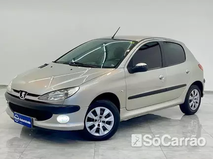 Peugeot 206 1.4 8V na cor Prata em Curitiba / PR - 6944737