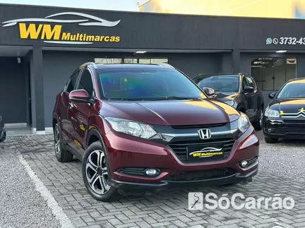 Honda HR-V EXL 1.8 16V CVT FLEXONE na cor Vermelha em Pinhais / PR - 6758464