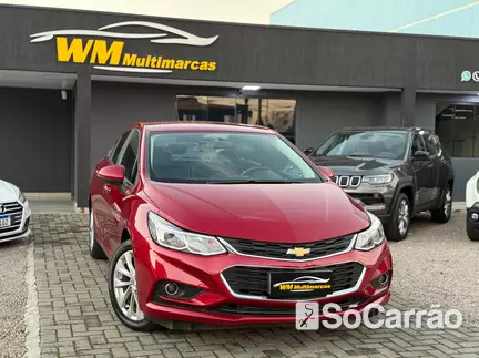 Chevrolet CRUZE LT 1.4 TURBO AT na cor Vermelha em Pinhais / PR - 6768858