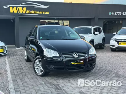 Volkswagen POLO SEDAN COMFORTLINE 1.6 8V na cor Preta em Pinhais / PR - 6814118