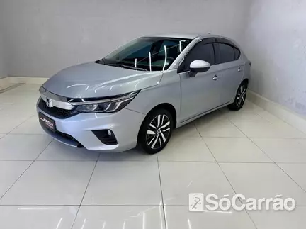 Honda CITY HATCH EXL 1.5 16V CVT na cor Prata em Curitiba / PR - 6667781