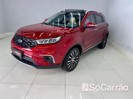 Ford TERRITORY TITANIUM 1.5 16V TB GTDI CVT na cor Vermelha em Curitiba / PR - 6681337