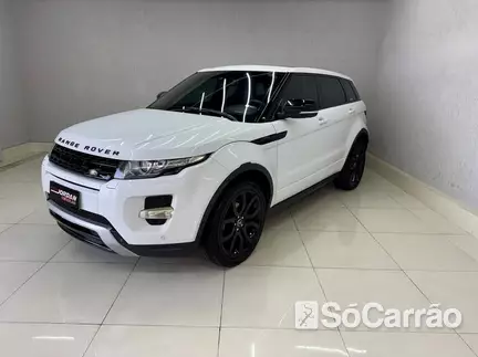 Land Rover SELO RANGE ROVER EVOQUE DYNAMIC(TETO-PAN.)  2.0 TB-SI4 na cor Branca em Curitiba / PR - 6773381