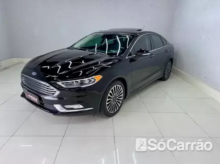 Ford FUSION TITANIUM AWD 2.0 16V GTDI AT na cor Preta em Curitiba / PR - 6773480