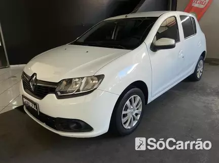 Renault SANDERO AUTHENTIQUE 1.0 12V SCE na cor Branca em Curitiba / PR - 6754927
