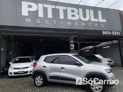 Renault KWID CONNECT TV 1.0 12V SCE na cor Prata em Curitiba / PR - 6943814
