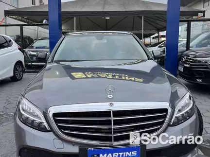 Mercedes C 180 EXCLUSIVE 1.6 16V TB na cor Cinza em Palhoça / SC - 6860487