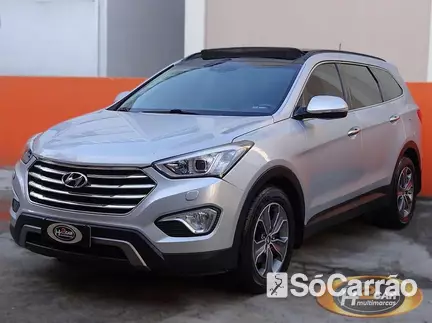 Hyundai GRAND SANTA FE GLS 4WD 3.3 V6 AT na cor Prata em Curitiba / PR - 6703603