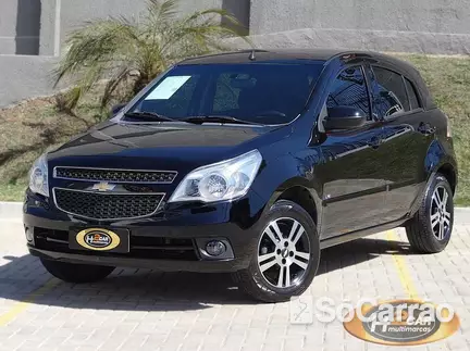Chevrolet AGILE LTZ 1.4 8V ECONOFLEX na cor Preta em Curitiba / PR - 6855766