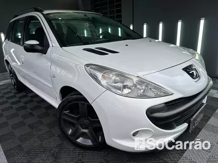 Peugeot 207 SW XR SPORT 1.4 8V na cor Branca em Curitiba / PR - 6801202