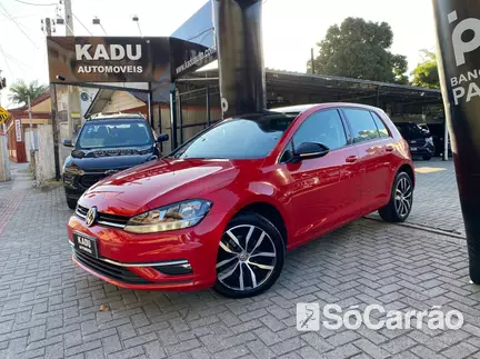 Volkswagen GOLF COMFORTLINE(COMFORT) 1.0 12V TSI na cor Vermelha em São José / SC - 6578850