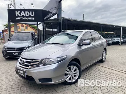 Honda CITY EX 1.5 16V CVT na cor Cinza em São José / SC - 6689795