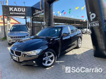 BMW 316I 1.6 TB AT na cor Preta em São José / SC - 6785819