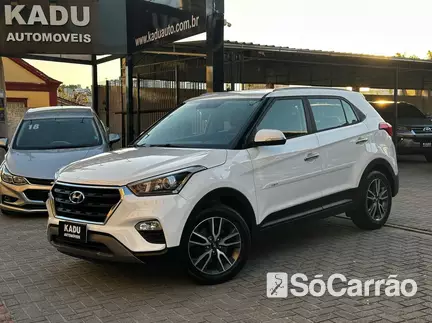 Hyundai CRETA PRESTIGE 2.0 16V AT6 na cor Branca em São José / SC - 6912739
