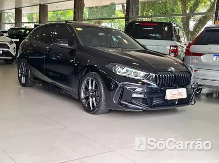 BMW 118I 118I M SPORT 1.5 12V TB AT na cor Preta no Novo Hamburgo / RS - 6426209