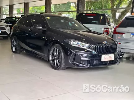BMW 118I 118I M SPORT 1.5 12V TB AT na cor Preta no Novo Hamburgo / RS - 6426209