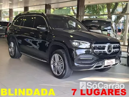 Mercedes GLS 450 AMG LINE 3.0 V6 BI-TB 4MATIC na cor Preta no Novo Hamburgo / RS - 6606902