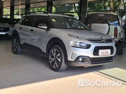 Citroen C4 CACTUS SHINE PACK 1.6 THP 16V AT na cor Prata no Novo Hamburgo / RS - 6724359
