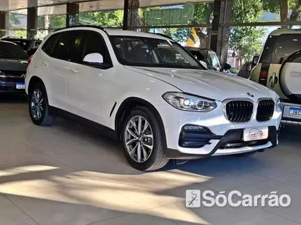 BMW X3 NAC. XDRIVE30I X LINE 4X4 2.0 TB 16V na cor Branca no Novo Hamburgo / RS - 6767990