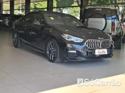 BMW 218I GRAN COUPE M SPORT 1.5 12V AT na cor Preta no Novo Hamburgo / RS - 6836048