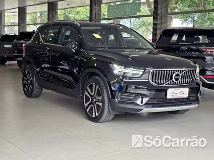 Volvo XC40 T5 MOMENTUM HYBRID 1.5 AT na cor Preta no Novo Hamburgo / RS - 6867213