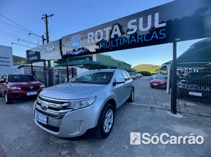 Ford EDGE SEL AWD 3.5 V6 AT na cor Prata em Florianópolis / SC - 6697077