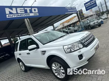 Land Rover FREELANDER 2 SE 4X4 2.2 16V TB-SD4 AT na cor Branca em Santo Amaro da Imperatriz / SC - 6363119
